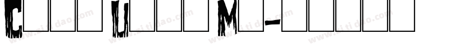 Come Unto Me字体转换